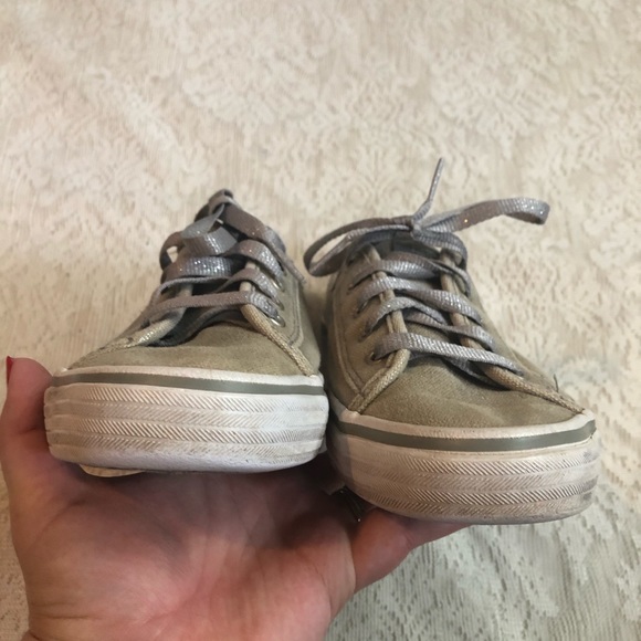 Keds X EOS metallic lace up sneakers - Picture 5 of 10